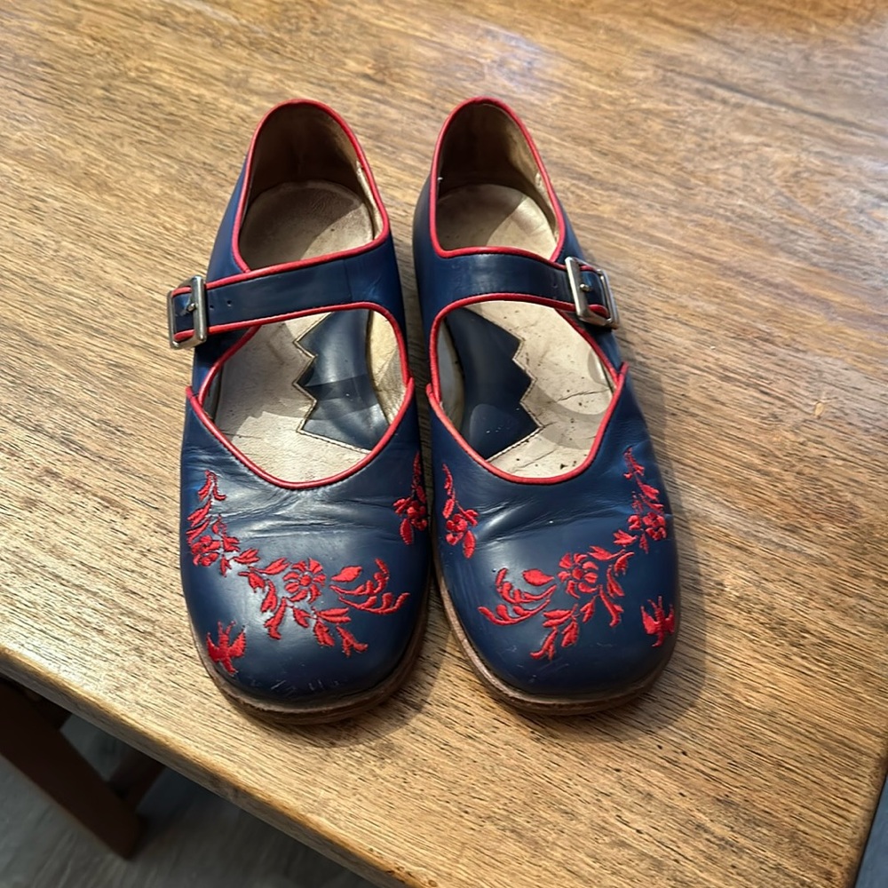 John Fluevog vintage leather Mary Jane’s size 7-7.5